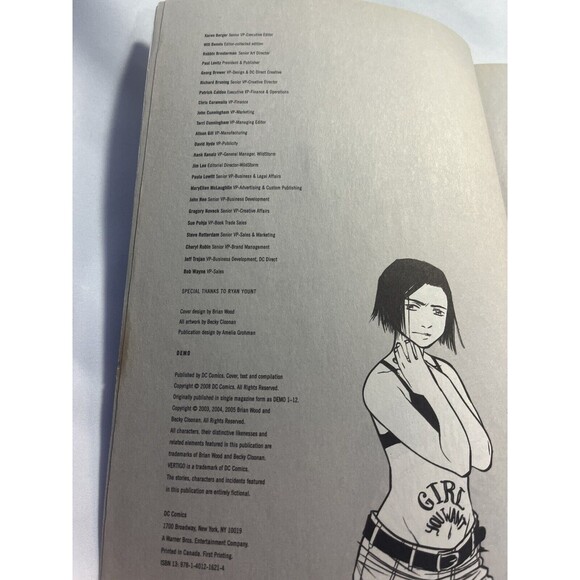 Demo by Brian Wood and Becy Cloonan - Picture 9 of 11